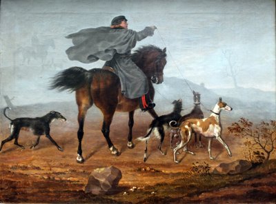 Ausritt zur Jagd von Franz Krüger